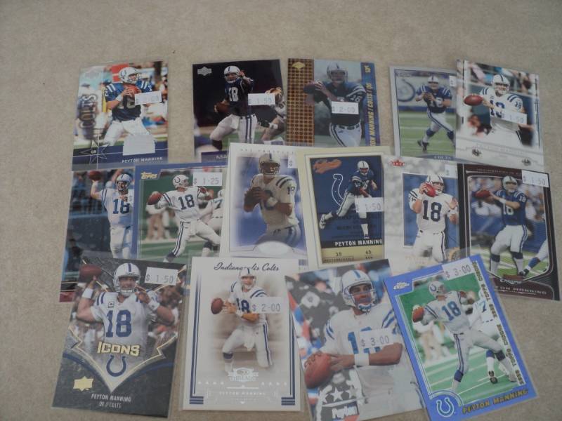 Peyton Manning Cards...
