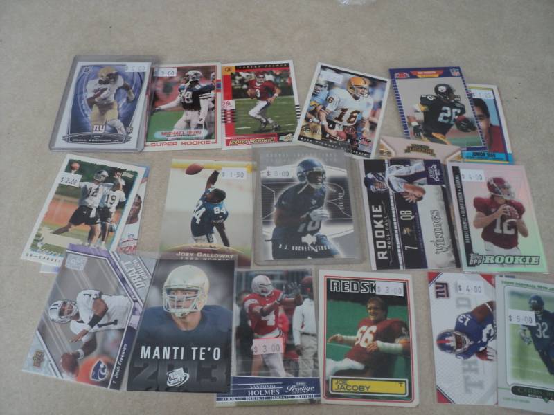 20 Football Rookie Cards...