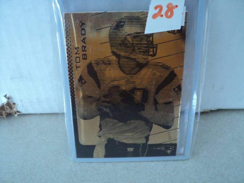Tom Brady Gold Cards...