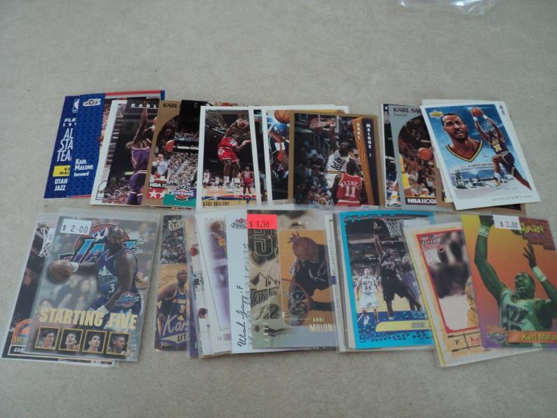40 Karl Malone Cards...