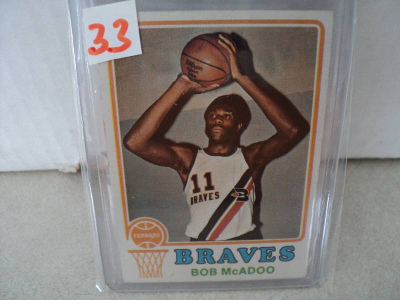 1973-74 Topps Bob McAdoo Rookie Car...