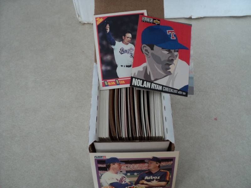 100 Nolan Ryan Cards...