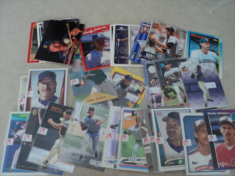 40 Randy Johnson Cards...