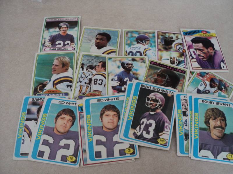 1970s Minnesota Viking Cards...