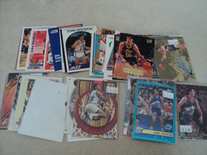 40 John Stockton Cards...