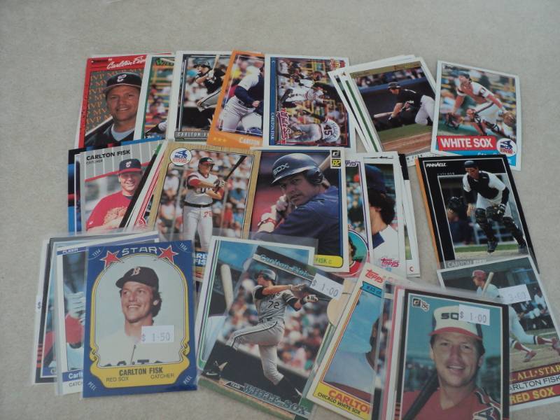 40 Carlton Fisk Cards...