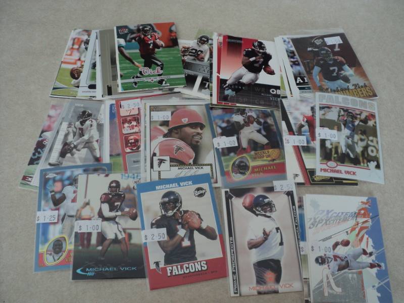 40 Michael Vick Cards...