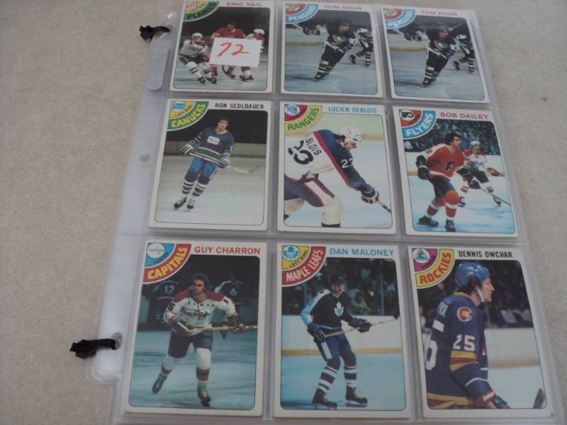 1978-79 Topps Hockey Cards...