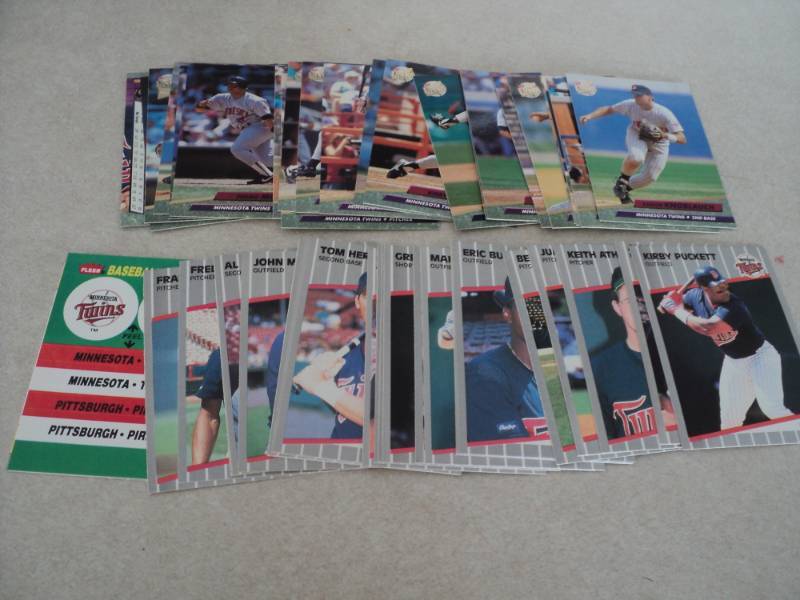 1989 and 1992 Minnesota Twins Team ...