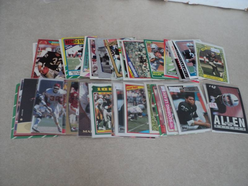 40 Marcus Allen Cards...