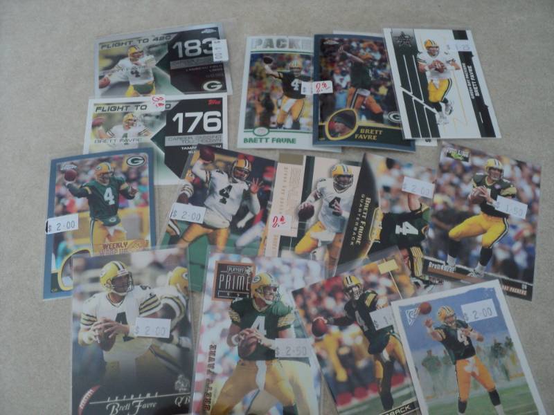 Brett Favre Cards...