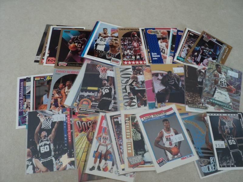 40 David Robinson Cards...