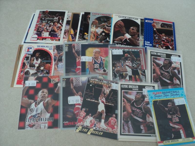 45 Clyde Drexler Cards...