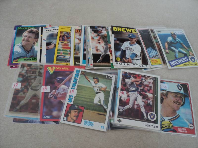 40 Robin Yount Cards...