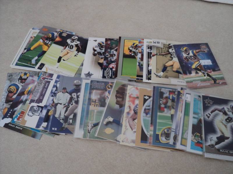 40 Isaac Bruce  Cards...
