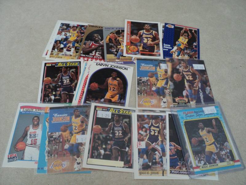 25 Magic Johnson Cards...