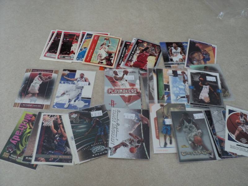 Tracy McGrady Cards...