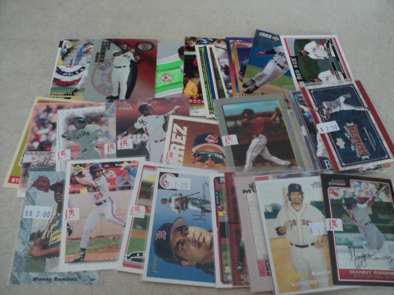 40 Manny Ramirez Cards...