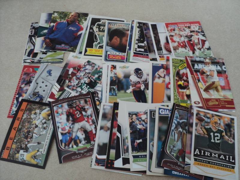 50 Football Star Cards...