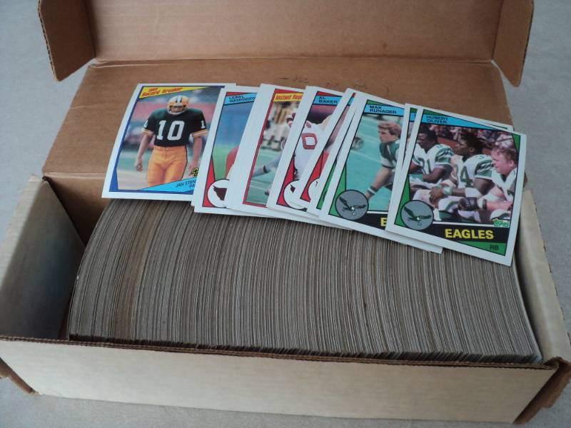 Box of 1984  Topps Football Cards...