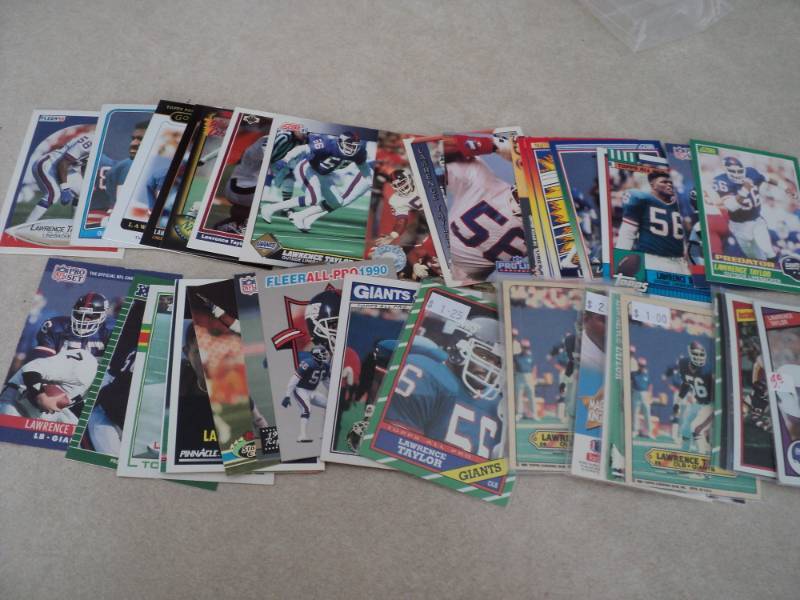 40 Lawrence Taylor Cards...