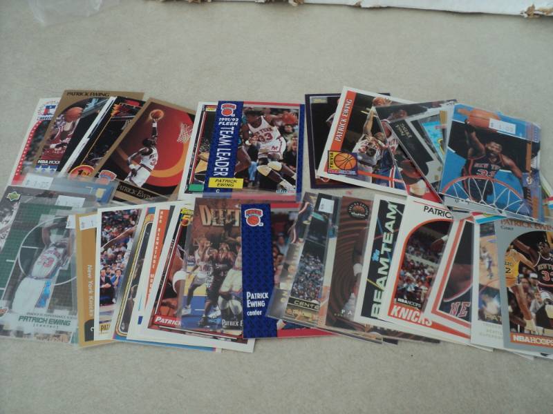 40 Patrick Ewing Cards...