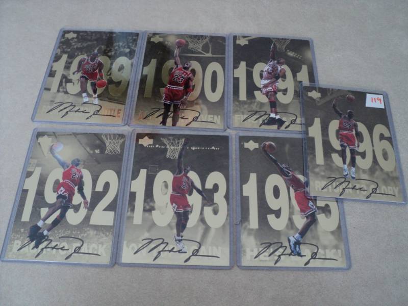 7 1998 Upper Deck Gatorade Michael ...