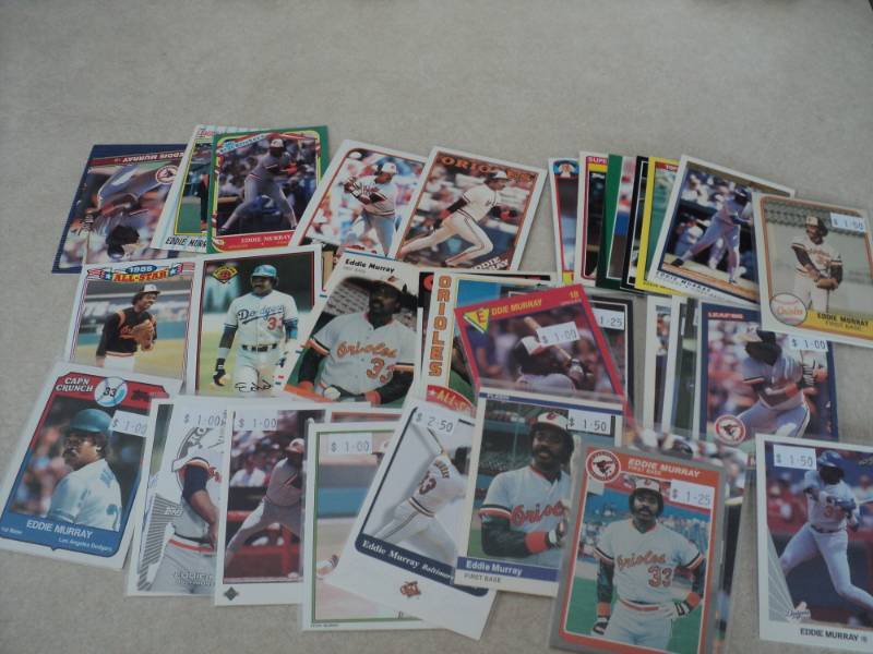 40 Eddie Murray Cards...