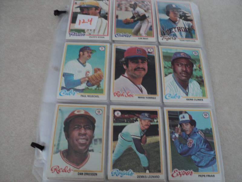1978 Topps Baseball Cards...