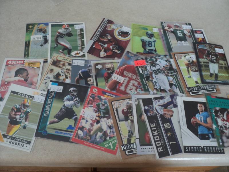 25 Football Rookie Cards...