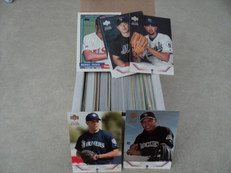200 Baseball Rookie Cards...