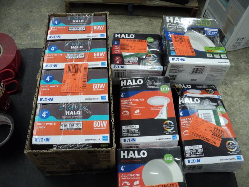 9 Halo LED ReCessed Lighting Fixtur...