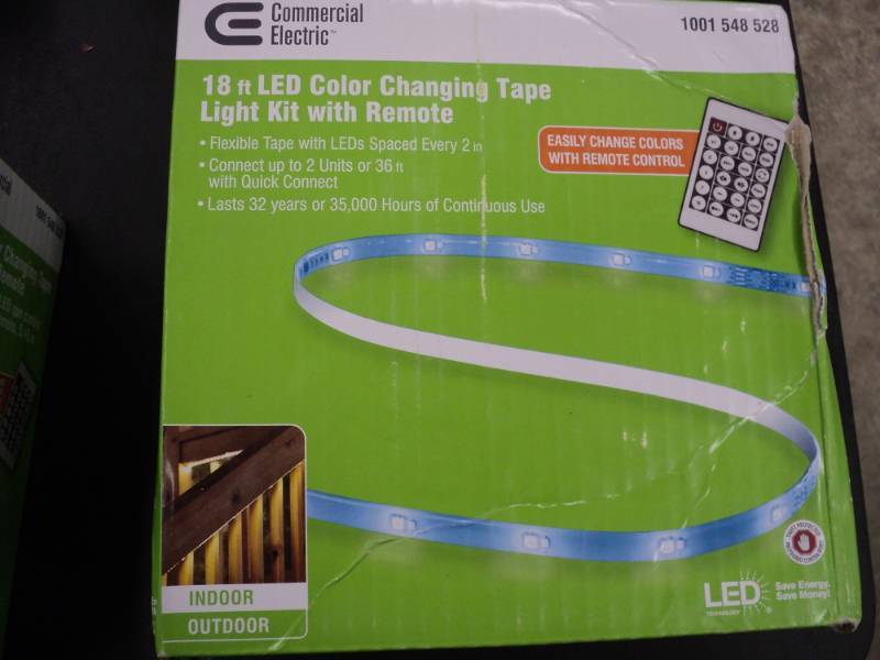 Commerical Electric 18 ft LED Color...