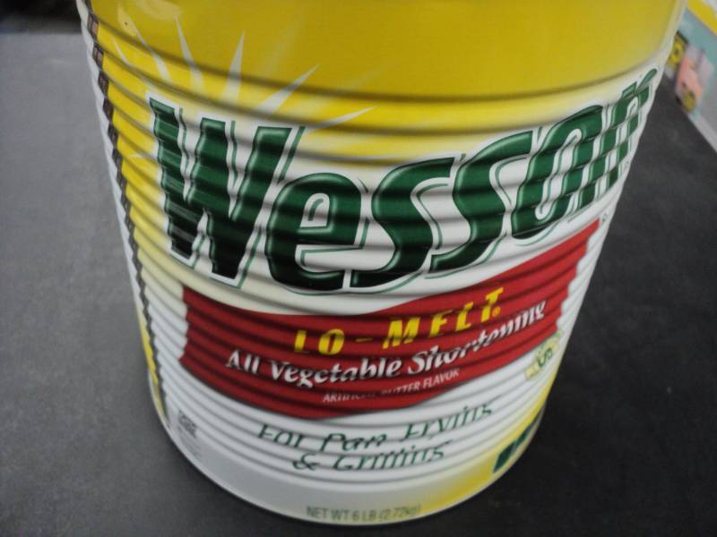 1 6lb Can Wesson All Vegatable Shor...