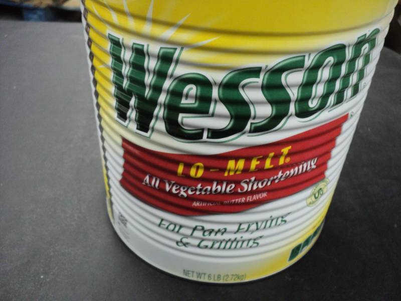 1 6lb Can Wesson All Vegatable Shor...