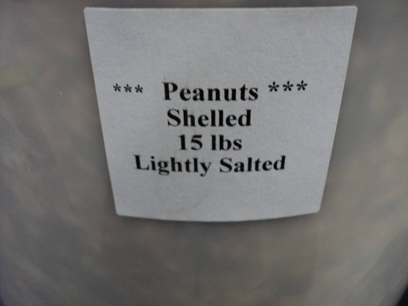 15 lbs pail Liighted Salted Shelled...