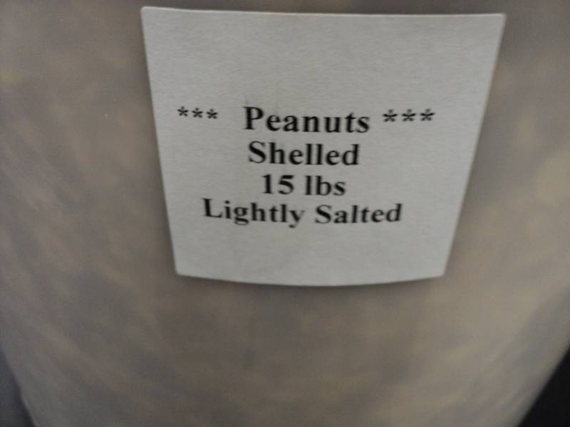 15 lbs pail Liighted Salted Shelled...