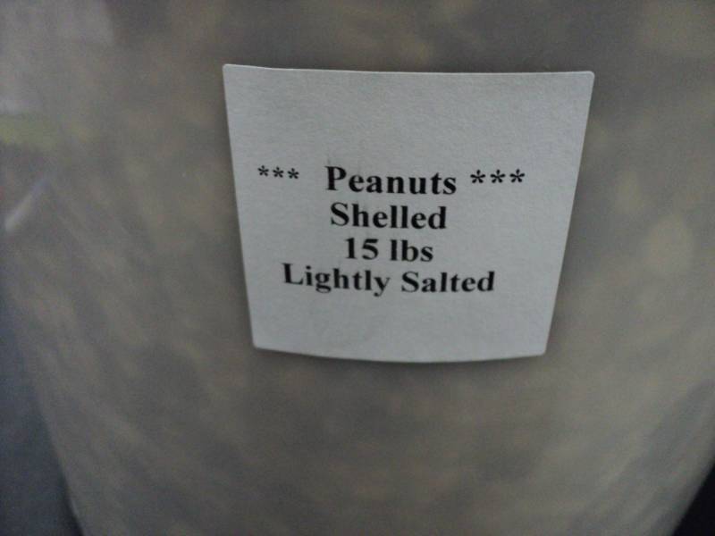 15 lbs pail Liighted Salted Shelled...