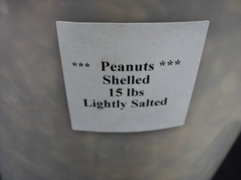 15 lbs pail Liighted Salted Shelled...