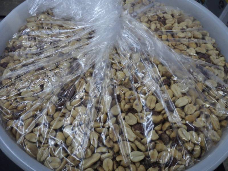 15 lbs pail Liighted Salted Shelled...
