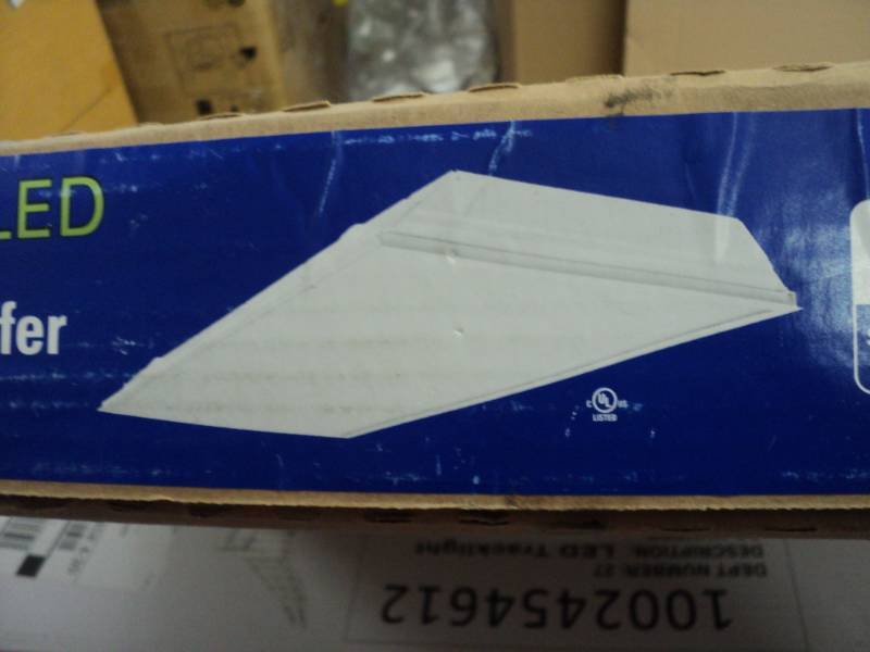 E.T.N. 2 ft x 4ft Metalux LED Reces...