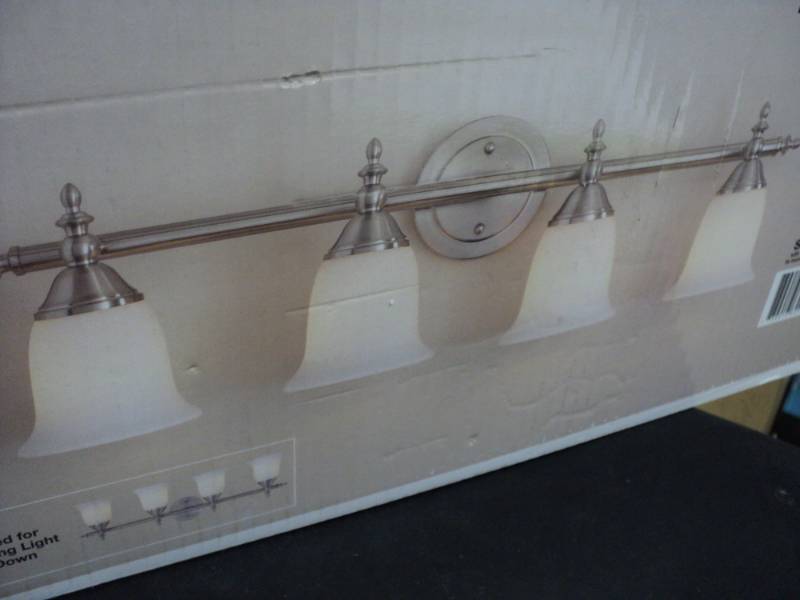 Hampton Bay 4 Light Vanity Fixture...