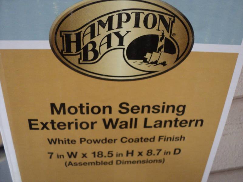 Hampton Bay Motion Sensing Exterior...