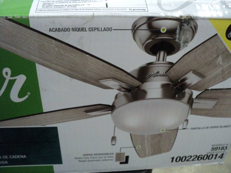Hunter 54 Antero Collection Fan wi...