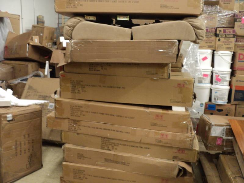 Pallet of Misc. Furniture, some par...