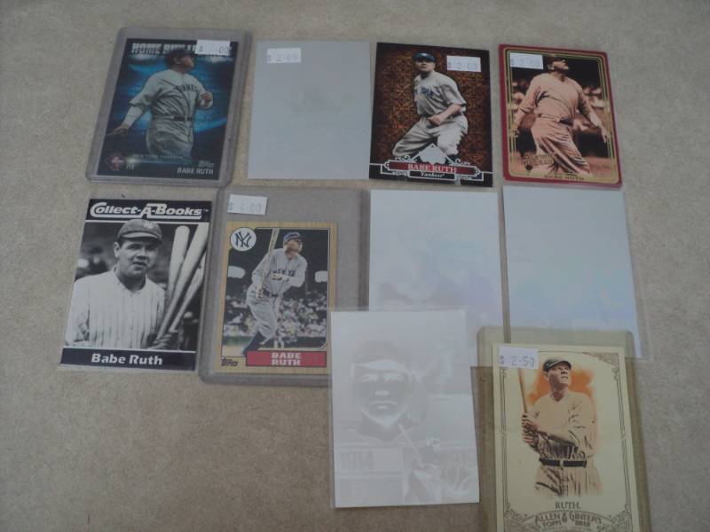 Babe Ruth Cards...