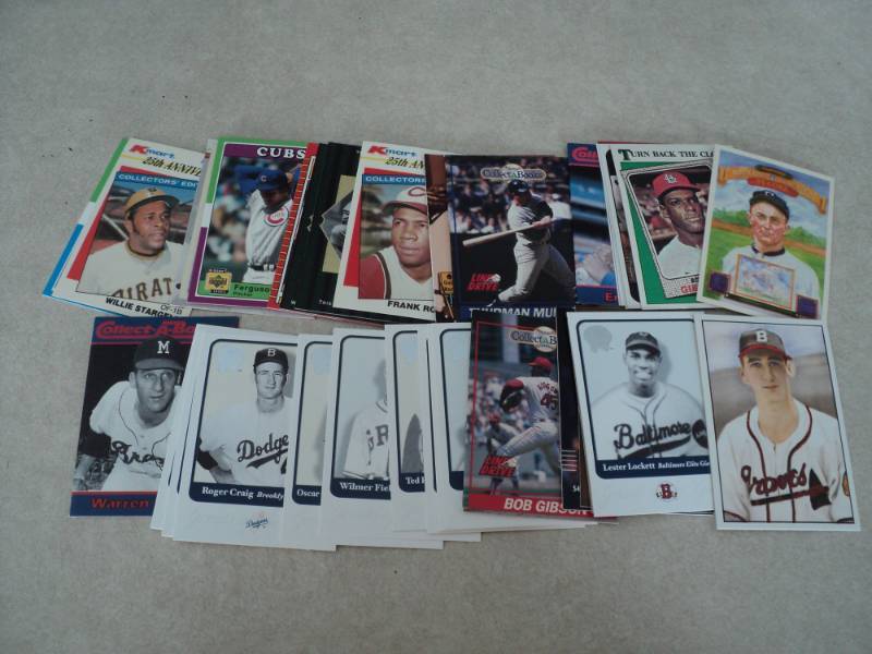 Lot of Hall of Fame Player cards...