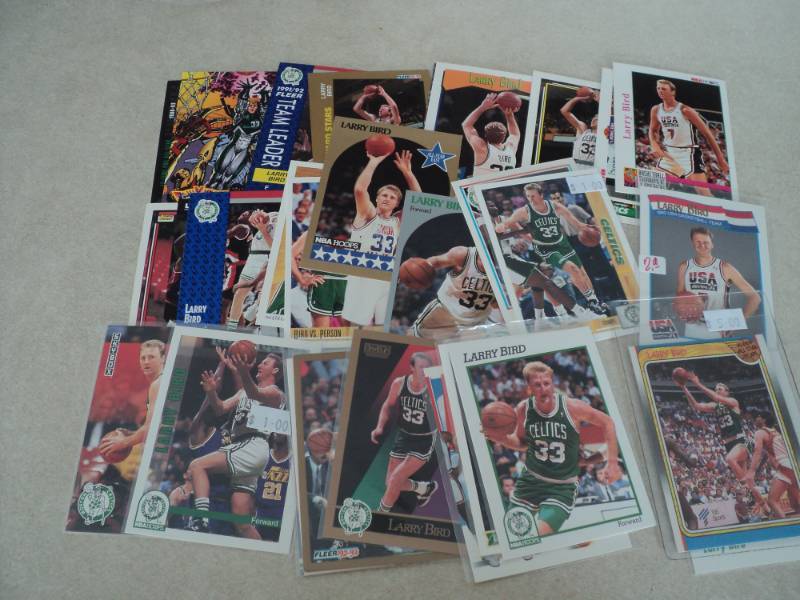 30 Larry Bird Cards...