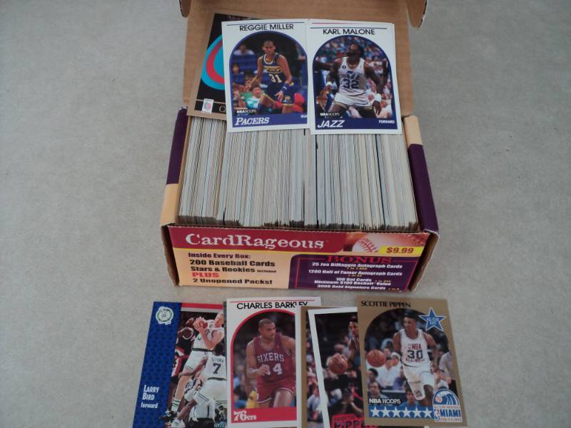 400 Basketball Star Cards...