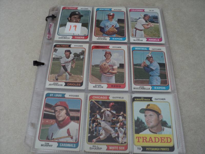 1974 Topps Baseball Cards...